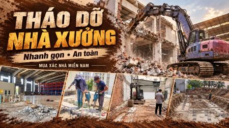 Tháo dở Nhà Xưởng